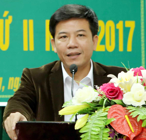 Thầy Nguyễn Thái Hòa - Trưởng phòng GD&ĐT Vũ Quang