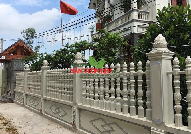Con tiện bê tông ly tâm làm lan can hàng rào tại Nghệ An - Hà Tĩnh